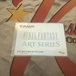 MTG Yuna, Hope of Spira (Art Series) #48/53 Final Fantasy MTG Near Mint - Image 2