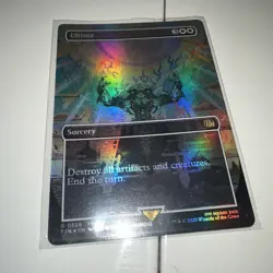 Ultima full art borderless foil - Final Fantasy MTG near mint 0328 - Image 1