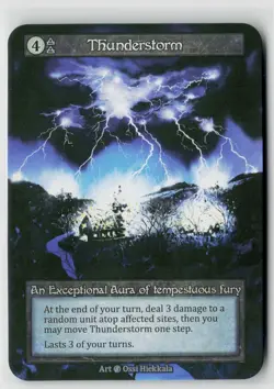 Sorcery Contested Realm Beta Thunderstorm x3 NM Exceptional - Image 1