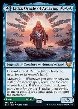 Jadzi, Oracle of Arcavios // Journey to the Oracle [Strixhaven: School of - Image 1