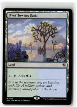 Overflowing Basin Commander: Aetherdrift NM MAGIC MTG - Image 1