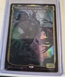 MtG THALIA AND THE GITROG MONSTER Store Champion / Promo 2023 - 012 SCH Subjazz - Image 1