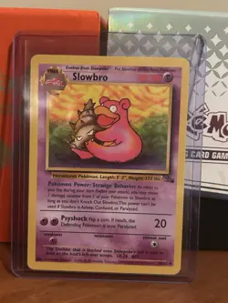Pokemon TCG Slowbro Fossil 43/62 Regular 1999-2000 - Light Played - Image 1
