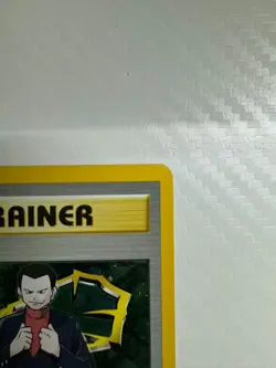 Pokemon TCG Giovanni Trainer Holo 18/132 - 1st Edition - Gym Challenge - WOTC - Image 3