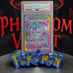 PSA 10 Sylveon ex #156 Prismatic Evolutions Pokemon - Image 1