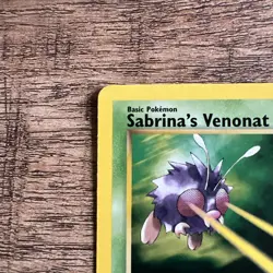 Pokemon TCG Gym Heroes 1st Edition Sabrina's Venonat 96/132 - NM Condition - Image 2