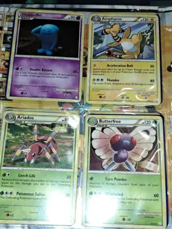 Pokemon TCG HGSS Base SET HeartGold Soulsilver Complete Set 124/124 In Binder - Image 5