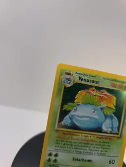 Pokemon TCG Venusaur 15/102 Base Set Holo Rare 1999 - Image 5