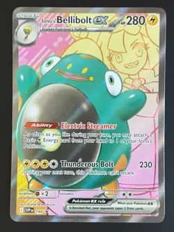 Iono’s Bellibolt Ex SVP194 - Pokemon Scarlet & Violet Black Star Promo - Mint - Image 1
