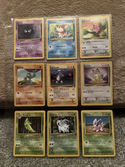 1999 Pokemon Base Set 2 Near Complete Non Holo Set - Image 2
