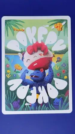 Pokepu Season 2 Holo Meoww Meoww MEWTWO Pokemon Fan Art by Mick Junco - Image 2