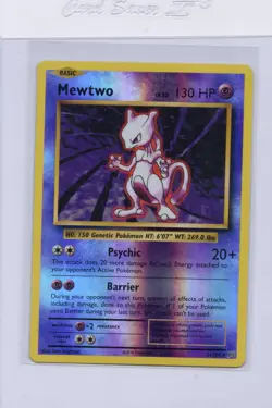 Pokemon - Mewtwo #51/108 - XY - Evolutions - Reverse Holo - Near Mint or Better - Image 1