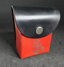 Yu-gi-oh Leather Deck Box Belt Case Bayonetta Game - Image 1
