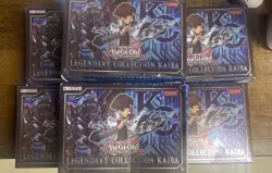 6x Yugioh Legendary Collection Kaiba Factory Sealed 2025 Reprint Unlimited Lot - Image 1