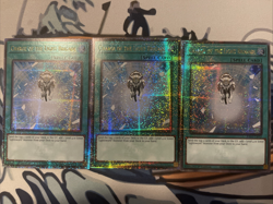 Yugioh Charge of the Light Brigade Quarter Century Secret Rare RA02-EN055 x3 - Image 1