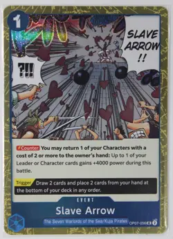 Slave Arrow (Reprint) OP07-056 UC One Piece Foil NEW Premium Best Vol 2 - Image 1