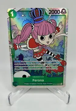 Perona OP12-034 SR One Piece Legacy of the Master SR TCG - Image 1