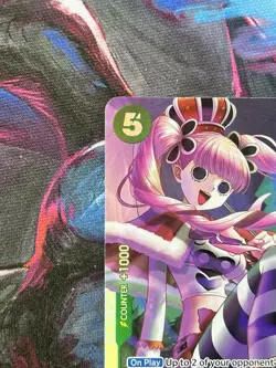 Perona OP14-033 SR The Azure Sea's Seven One Piece Card TCG - Image 2