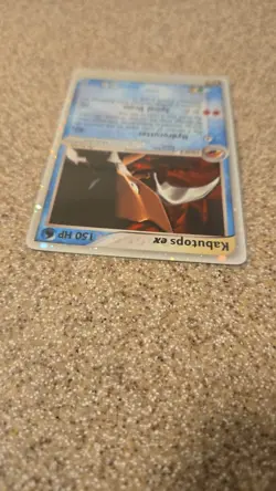 Nintendo Kabutops ex Pokemon TCG Ultra Rare Holo EX Sandstorm Card #97/100 2003 - Image 3