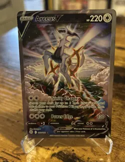 Arceus V - 166/172 - Pokemon Brilliant Stars Sword Shield Alternate Art Card NM - Image 1