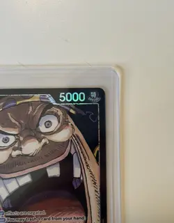 One Piece Marshall D Teach Parallel Leader Card (OP09) - Image 4