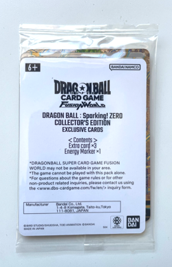 Dragon Ball Sparking Zero - Collector's Edition Exclusive Trading Cards (Sealed) - Image 1