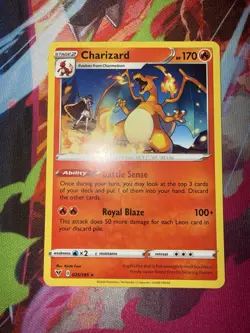 Pokemon TCG Charizard Vivid Voltage Non-Holo Card 025/185 Near Mint Pack Fresh - Image 3