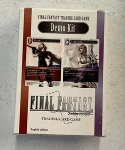 Final Fantasy Trading Card Game Demo Kit New Sealed -- S2G -- - Image 1