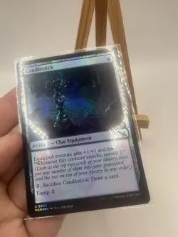 Candlestick 0043 Murders at Karlov Manor FOIL Uncommon MTG Card LP/NM - Image 3