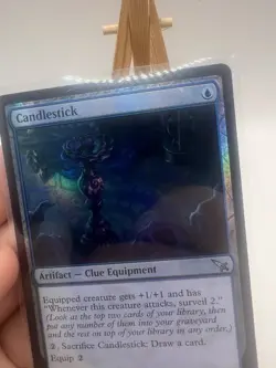 Candlestick 0043 Murders at Karlov Manor FOIL Uncommon MTG Card LP/NM - Image 4