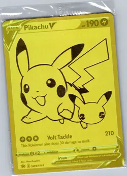 Pikachu V - SWSH145 SWSH: Sword & Shield Promo Cards - Pokemon Card - Sealed - Image 1