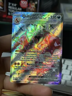 Charizard ex 074 Black Star Promo 2024 Full Art Pokemon Card TCG - Image 3