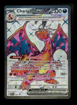 #2 Charizard ex 056 Black Star Promo 2023 Holo Rare Pokemon Card TCG - Image 1