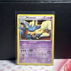 Meowstic RC15/RC32 Radiant Collection Holo Pokemon TCG Card Generations XY - Image 1