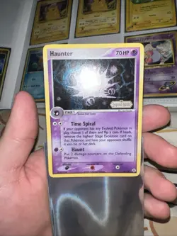 Pokemon Legend Maker Haunter Card 35/92 Stamped Reverse Holo 2006 - Image 3