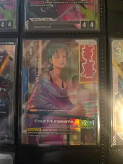 Gundam TCG Card Game Dual Impact GD02-085 R+ Four Murasame Alt Art Rare NM - Image 1