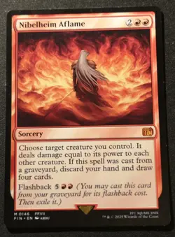 Nibelheim Aflame - FIN - MTG - EN - NM - 0146 - Image 1