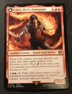 Clive, Ifrit's Dominant - FIN - MTG - EN - NM - 0133 - Image 1
