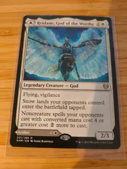 MTG Reidane, God of the Worthy Valkmira, Protector's Shield 021 Kaldheim M/NM - Image 1