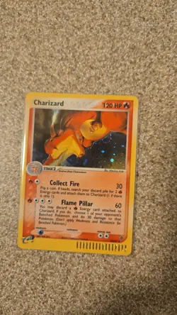 Nintendo Charizard Pokemon TCG Holo Rare EX Dragon Card #100/97 120HP 2003 - Image 1