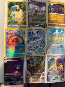 Random pokemon card lot crown zenith, cracked ice, full art, illustration rares - Image 1