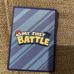 Pokemon Charmander Stamped My First Battle Blue Border NM/MT - Image 2