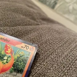 Pokemon Charmander Stamped My First Battle Blue Border NM/MT - Image 3