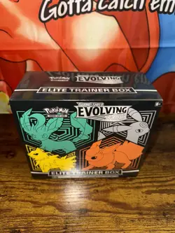 Pokemon Evolving Skies Elite Trainer Box ETB **READ DESCRIP** 2021 Umbreon Decal - Image 1