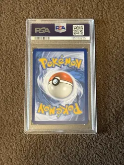 Pokemon Professor Oak's Setup Full Art Ultra Rare Holo Cosmic 233/236 PSA 9 - Image 2