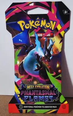 Pokemon TCG Phantasmal Flames Sleeved Booster Pack - LOT Of 5 - Image 2
