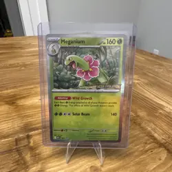 Pokemon Meganium 007 MEGA Evolution Promo - Image 1