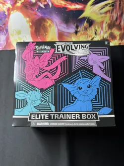 Pokemon TCG Sword & Shield Evolving Skies ETB NEW Sealed Elite Trainer Box - Image 1