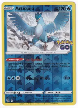 Articuno 024/078 - Pokemon Go - NM Reverse Holo - Pokemon TCG - Image 1