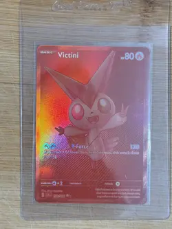 Victini 171/086 Reverse Holo Secret Rare Pokemon Black Bolt - Image 1